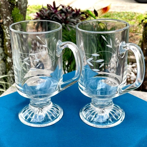 Princess House Dining Pair Of Princess House Crystal Heritage